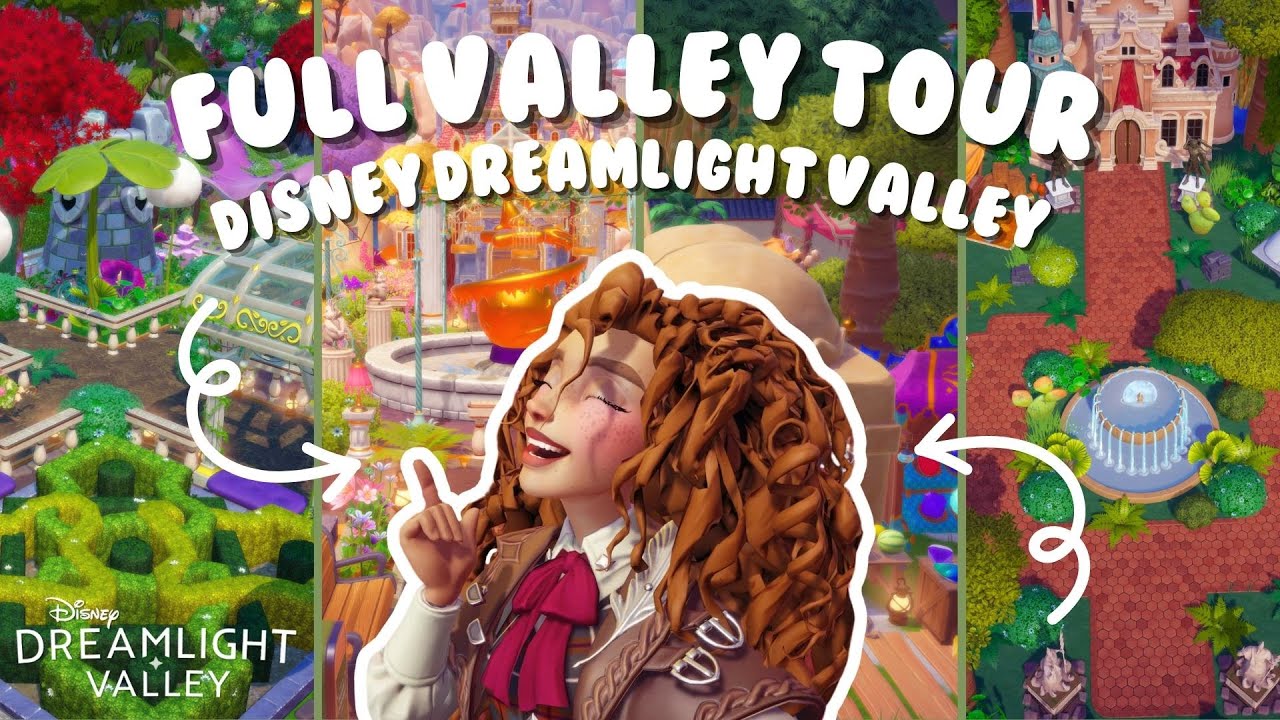 ПОЛНЫЙ ТУР ПО ГЛАВНОЙ ДОЛИНЕ - Disney Dreamlight Valley