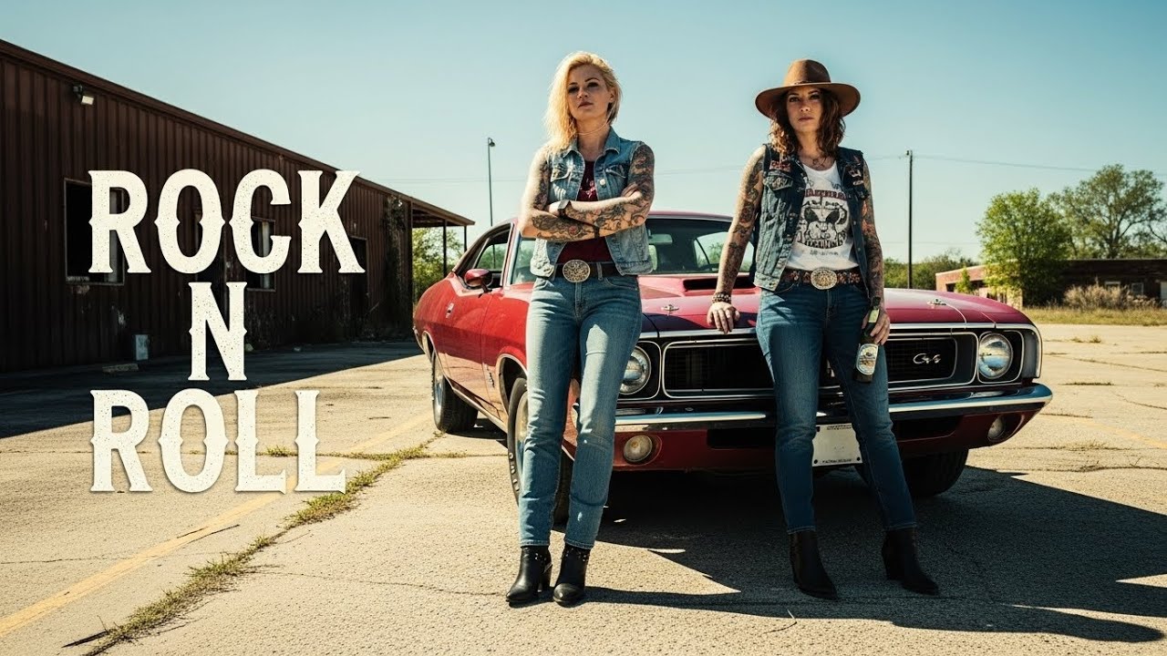 Southern Rock Road Trip Driving | Route 66 Biker Music