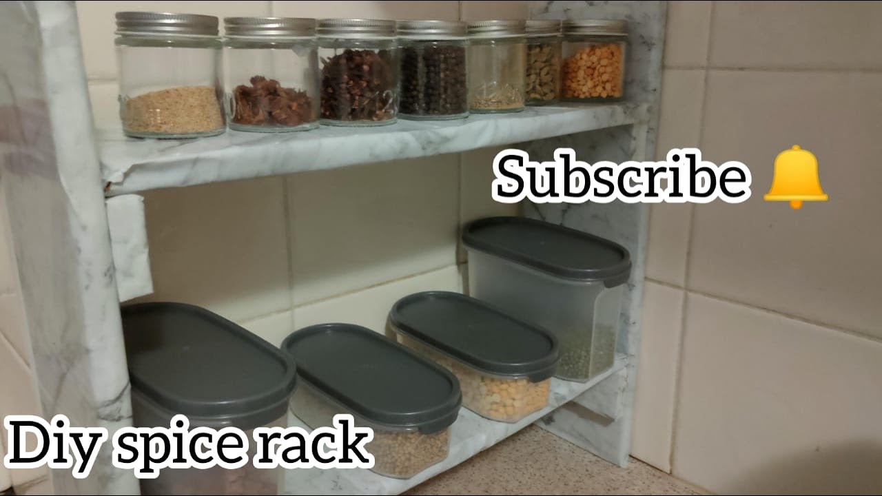 DIY spice rack|| easy to make|| best out of waste|| simple cardboard hacks