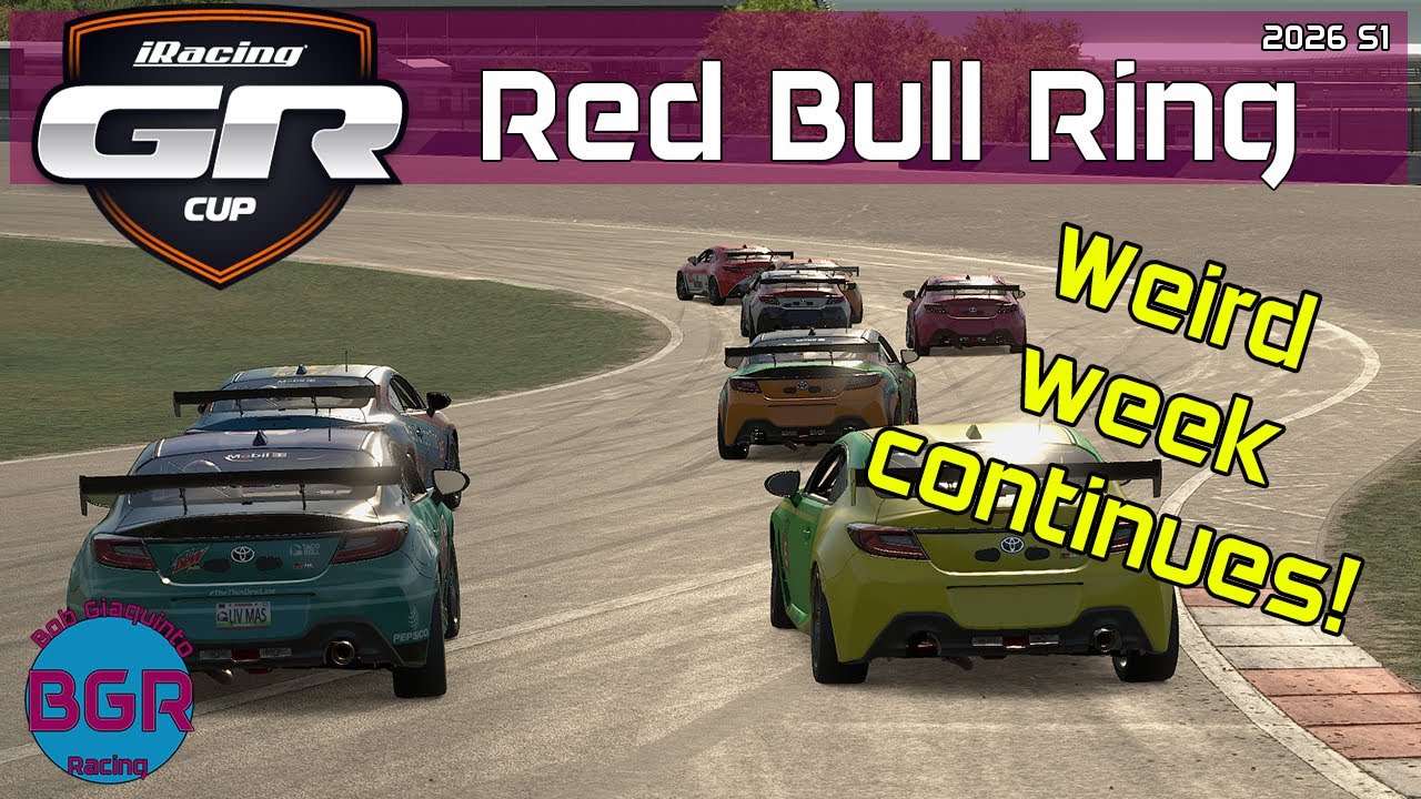 Гонка Toyota GR 86 Cup Series на трассе Red Bull Ring | iRacing Toyota GR 86