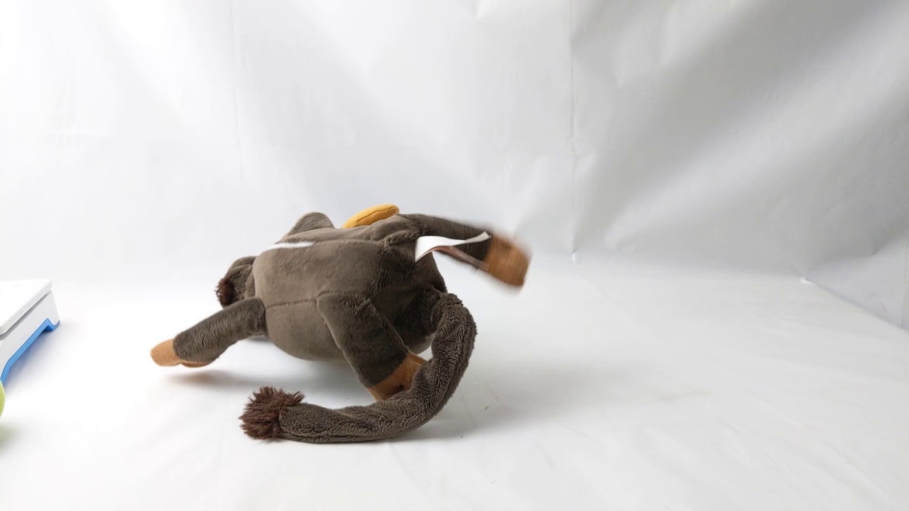 Chuckle Buddies Motion Activated Rolling Laughing Moose Pet EBAY