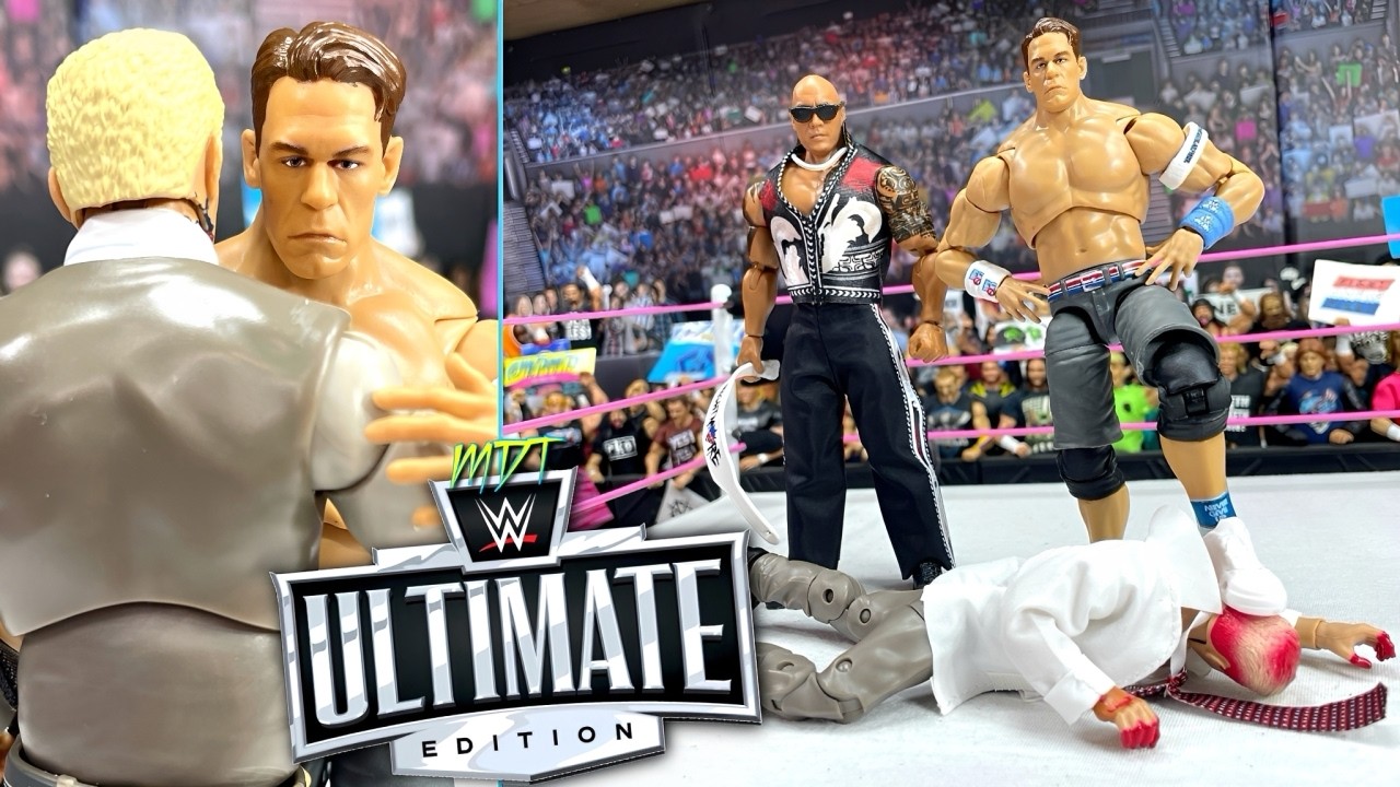 WWE ULTIMATE EDITION HEEL TURN JOHN CENA REVIEW!