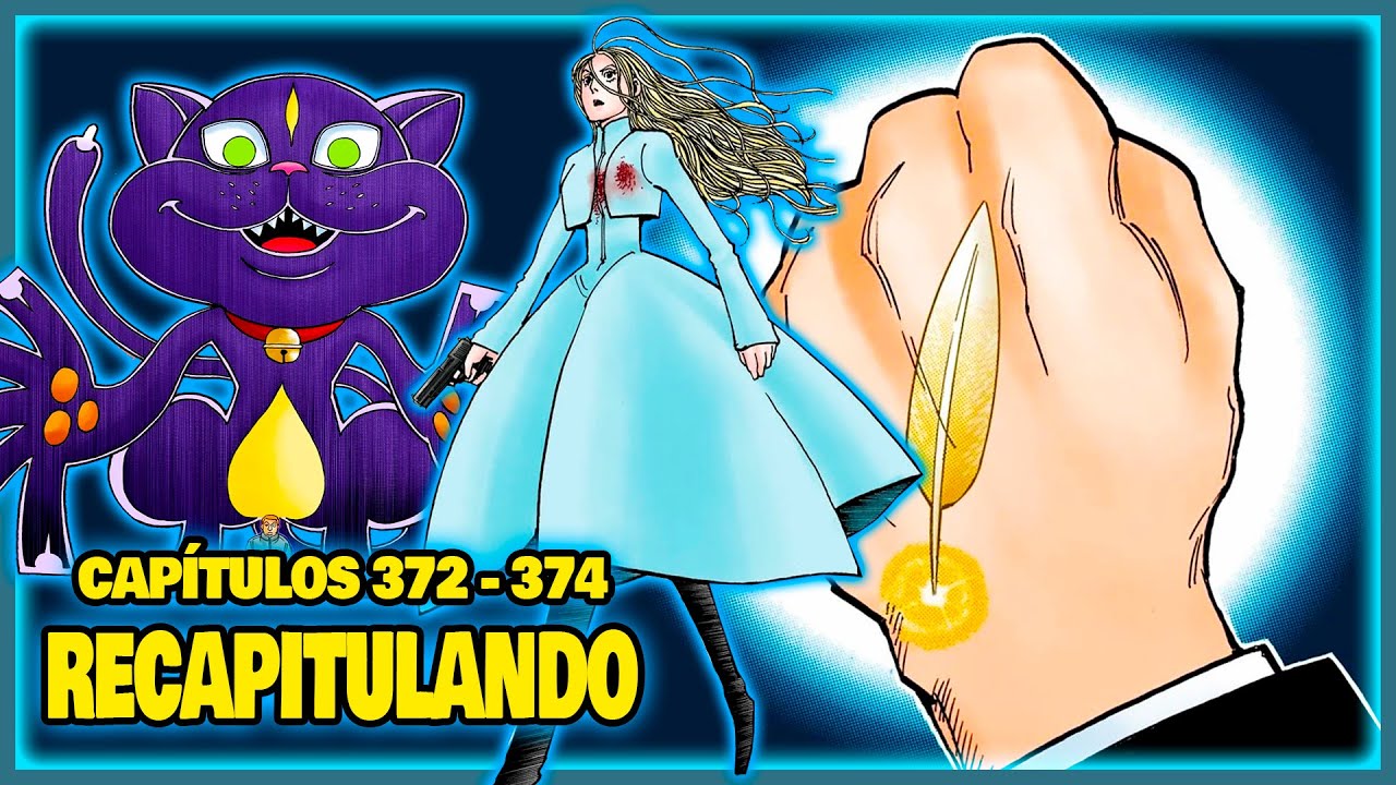 Mang&aacute; de Hunter x Hunter - Cap&iacute;tulos -  372 ao 374 - Recapitulando.