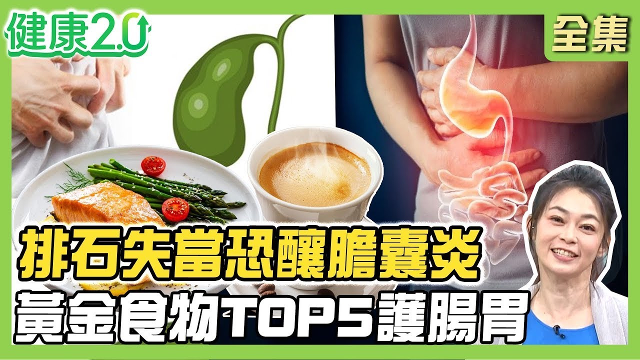 膽結石是吃出來的 右上腹痛是警告！自然療法排石失當恐釀膽囊及胰臟炎！隋棠4早餐養好體態 黃金食物TOP5護腸胃！健康2.0【完整版】