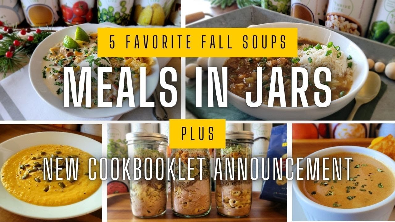 5 Favorite Fall Soup Recipes! + 🥳 My New Soups Cookbooklet!!🥳