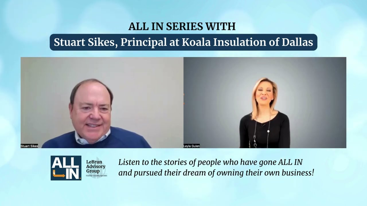 All In Series #7 - Stuart Sikes' Leap into the Insulation Industry