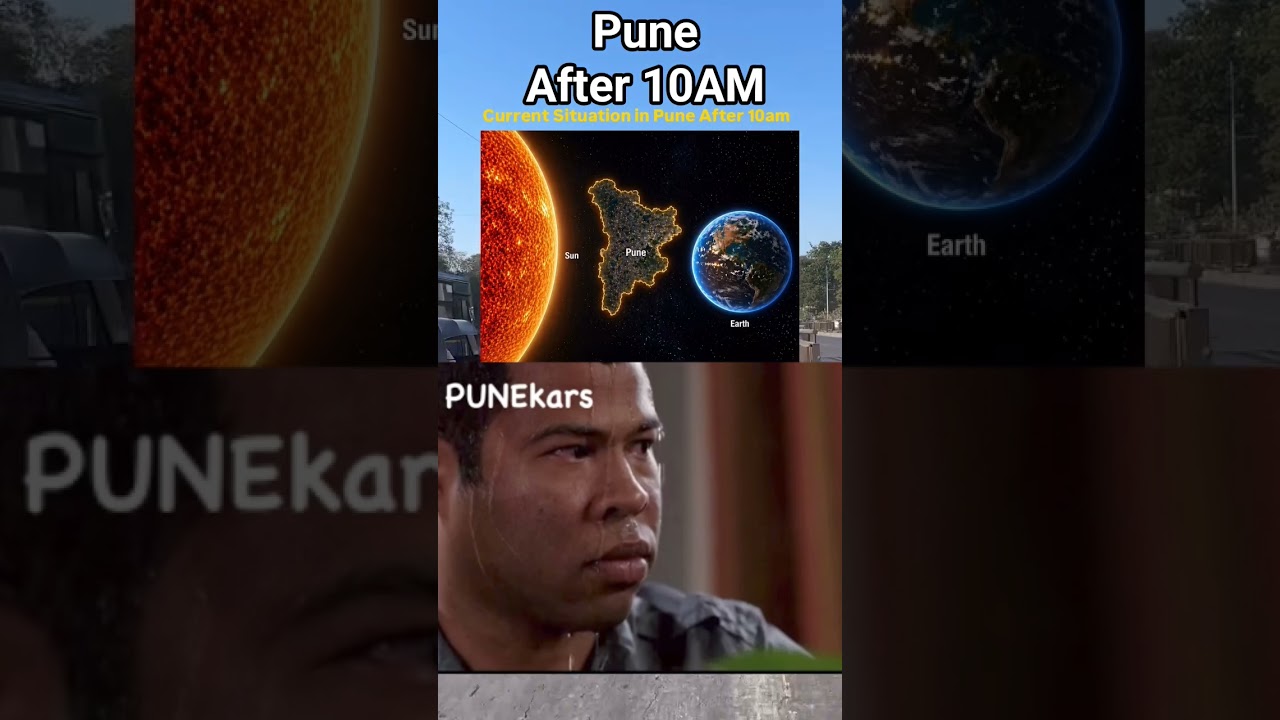 Pune Weather in summer #punecity #punekar #puneweather #summer #hot #summervibes #weatheralert #reel