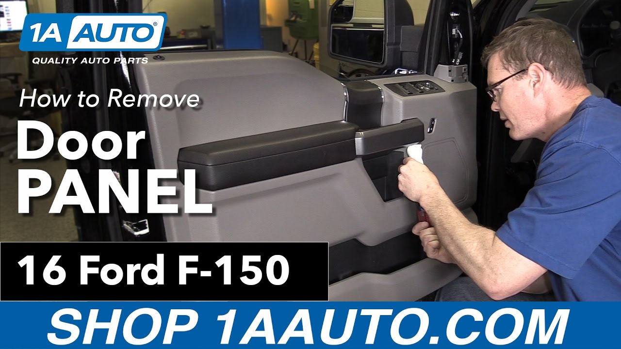 Как заменить переднюю панель водительской двери Ford F-150 15-19 годов
