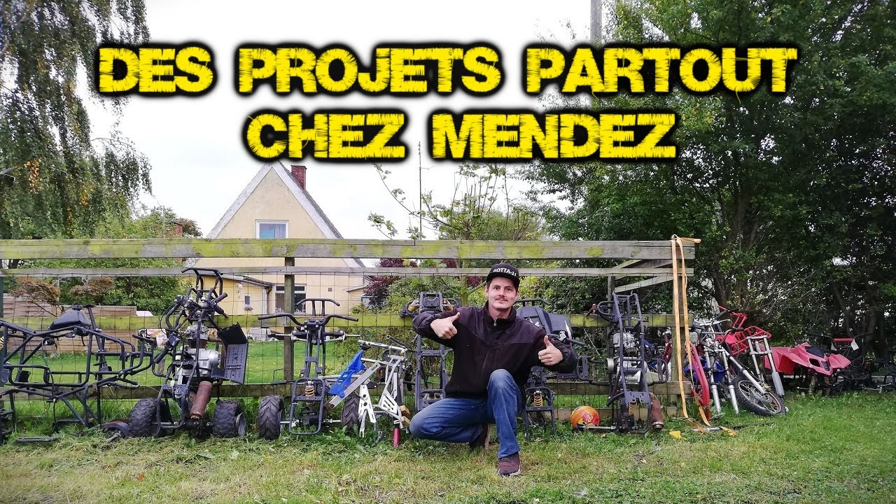 GARAGE TOUR CHEZ GOTTA-11  - Quad - Cross - Dirt - Buggy - Tracteur...
