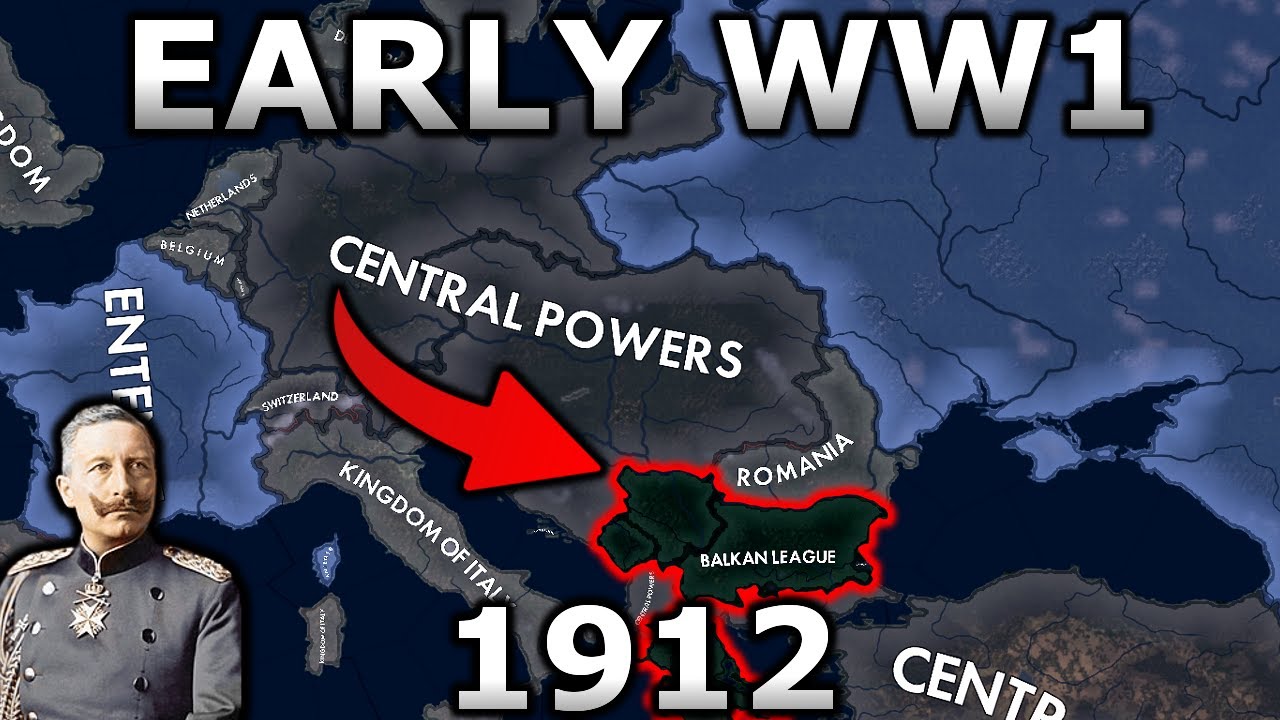 What if WW1 broke out early? | HOI4 Timelapse