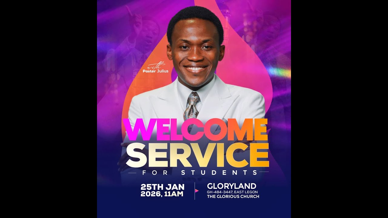 Welcome Service for Students (Live) with Pastor Julius