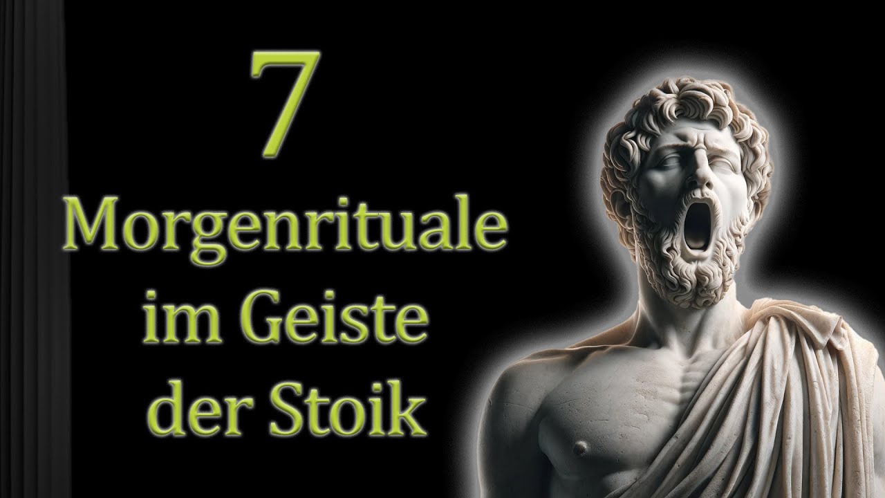 7 DINGE, DIE SIE JEDEN MORGEN TUN SOLLTEN (Stoische Routine)