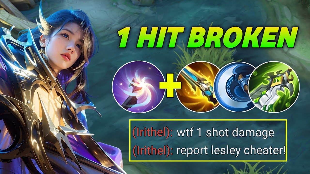 LESLEY NEW ABNORMAL BURST CRIT DAMAGE BUILD!🔥 (must try) LESLEY BEST 1 HIT BUILD 2025!!