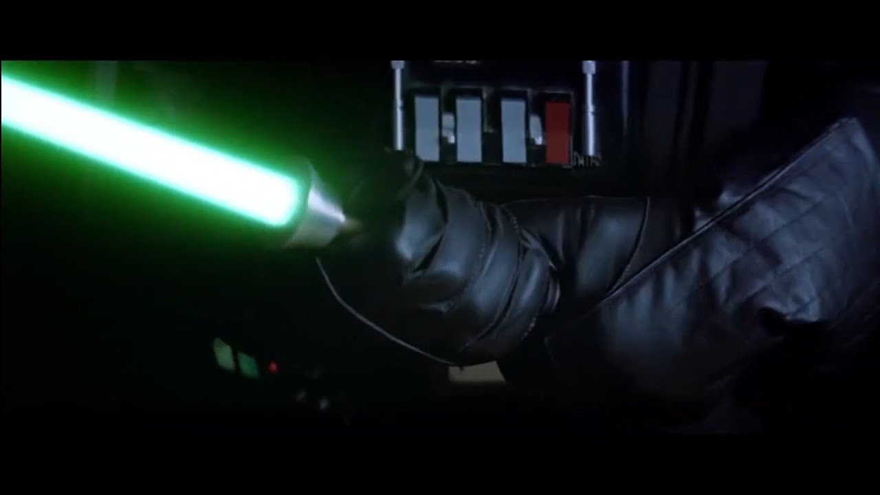 Star Wars - Luke konfrontiert Vader (Die R&uuml;ckkehr der Jedi-Ritter)