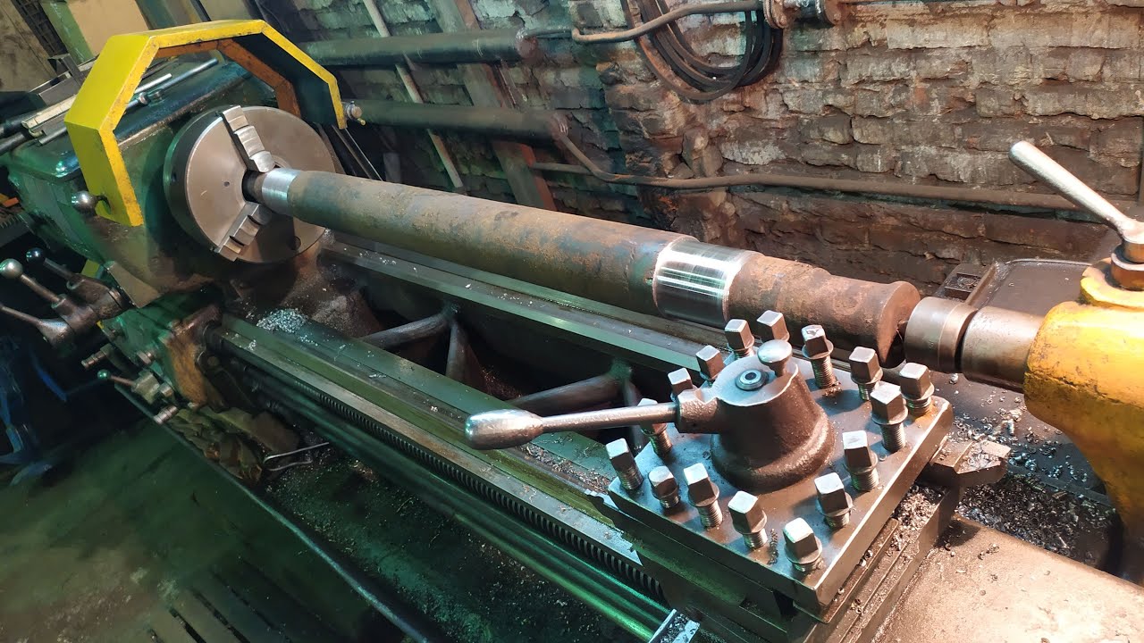 Регенерация вала Ø 90 x1450 токарный станок PORĘBA TR55