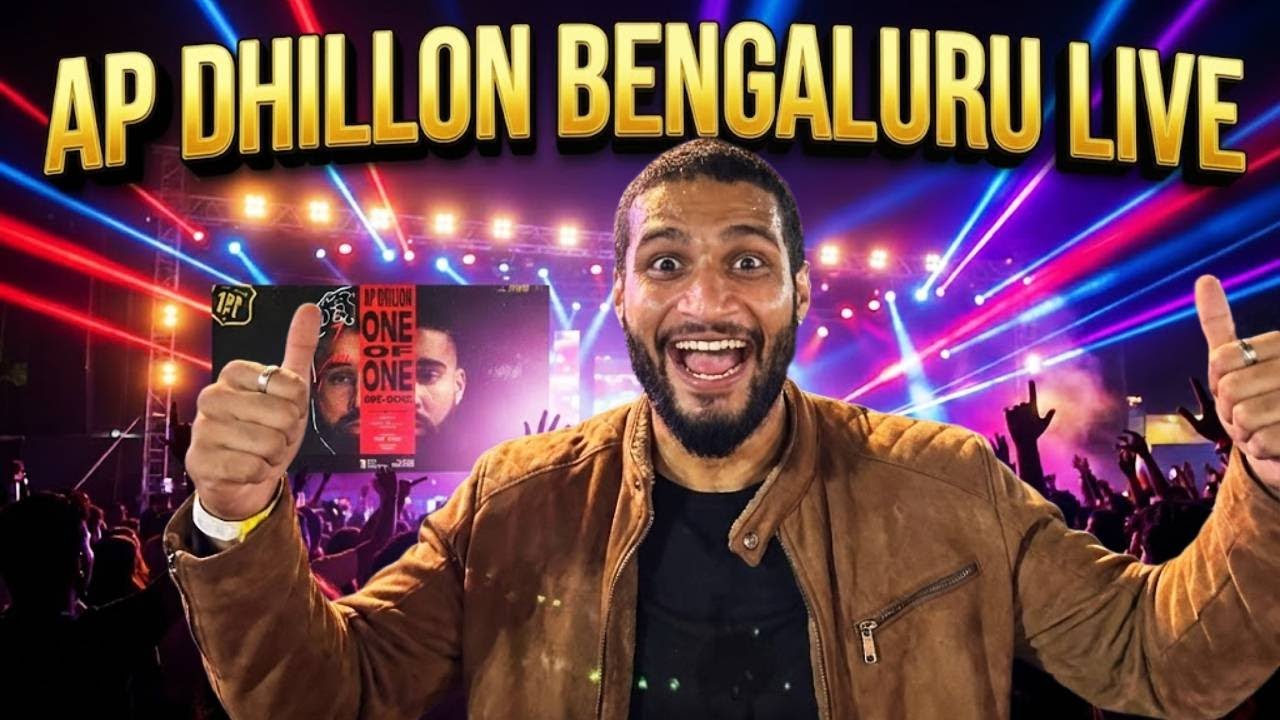 BEST NIGHT EVER! AP Dhillon Bengaluru Concert Experience 🎶
