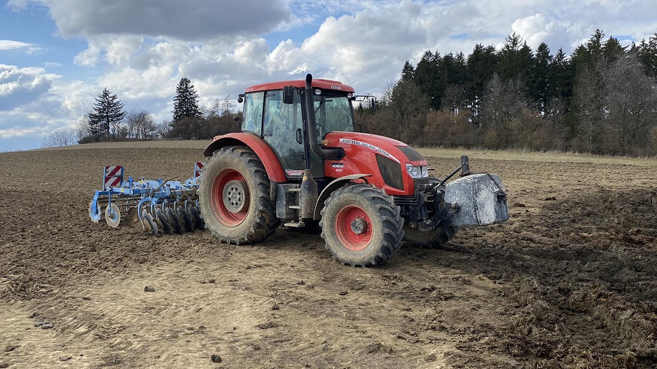 CABINE POV ZETOR 140 HSX WITH LEMKEN RUBIN!!! 🚜