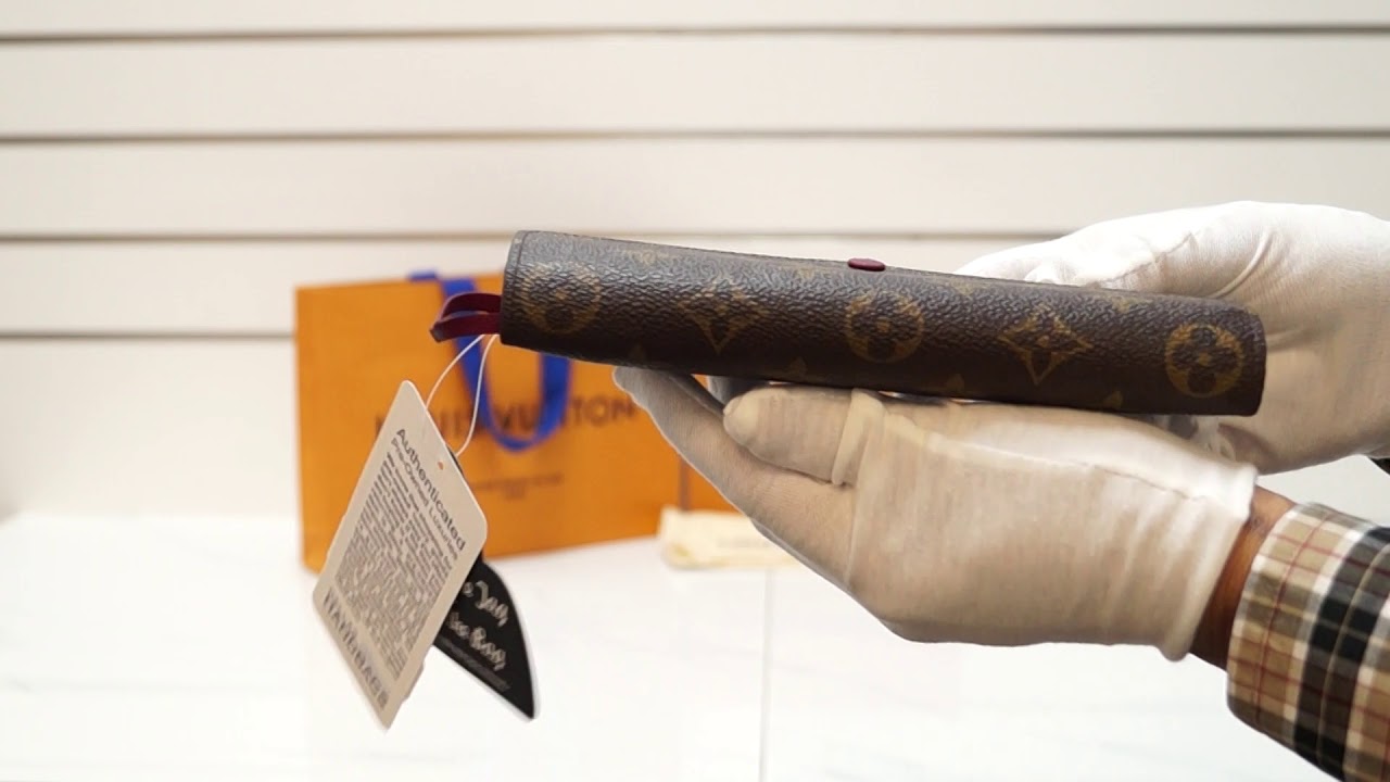 LOUIS VUITTON Josephine Monogram Canvas Wallet Brown REVIEW |PRE-OWNED