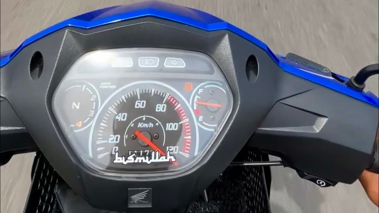 Top speed honda wave alpha 110 standart / setup spoket dan minyak hitam /