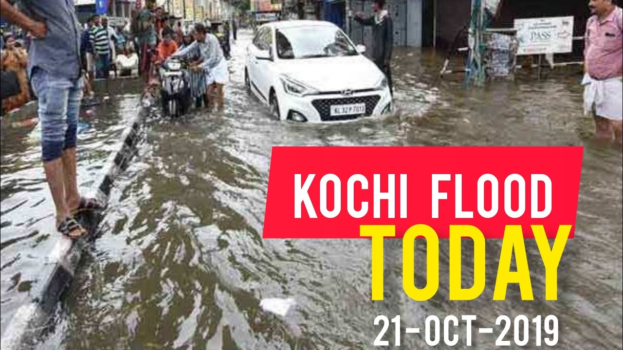 Ernakulam Flood Video // Kerala Heavy Rain video // Kochi Heavy Rain Today
