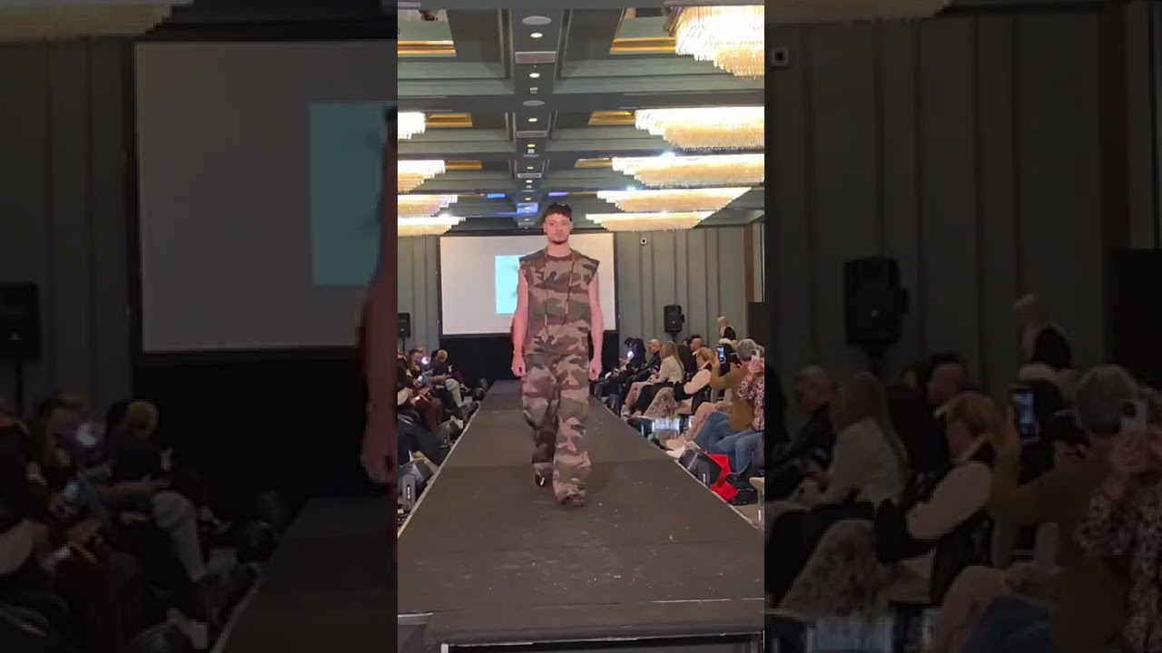 Rockstaff Fashion show Milan  avec Yolande Loboko 