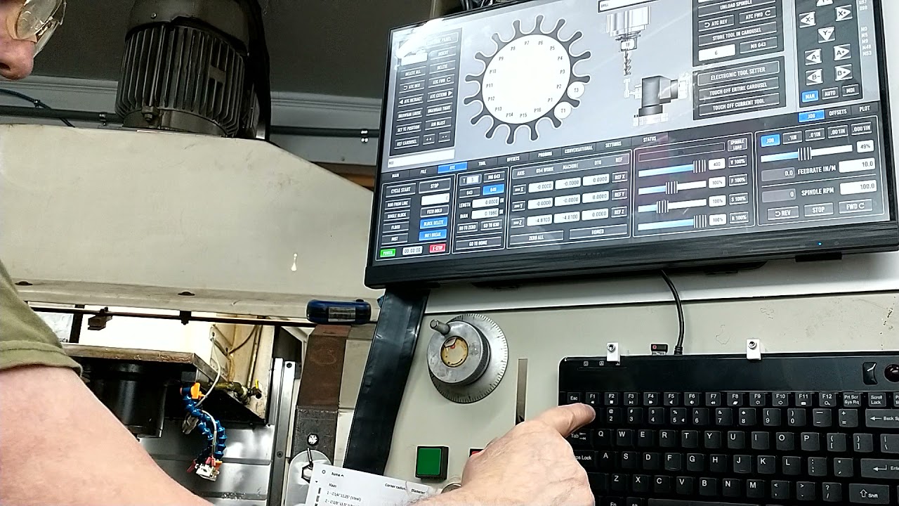 1990 Haas VF1, Linuxcnc Probe Basic automatic tool changer functioning!