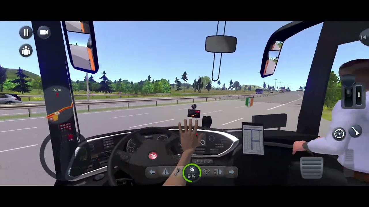 Bus Simulator Ultimate Gameplay | Meerut to Kanpur Full Journey | OnePlus 10R Ultra Graphics 🔥