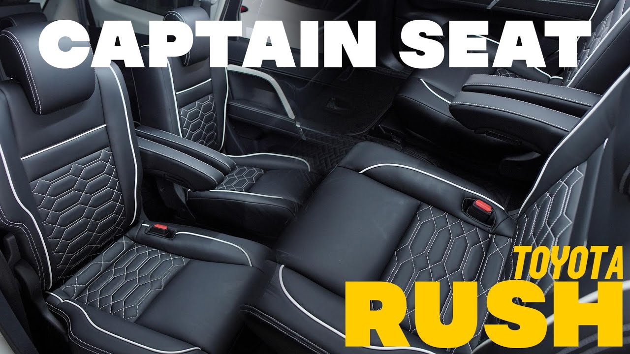 RUBAH JOK TOYOTA RUSH JADI CAPTAIN SEAT!! LEBIH NYAMAN!!