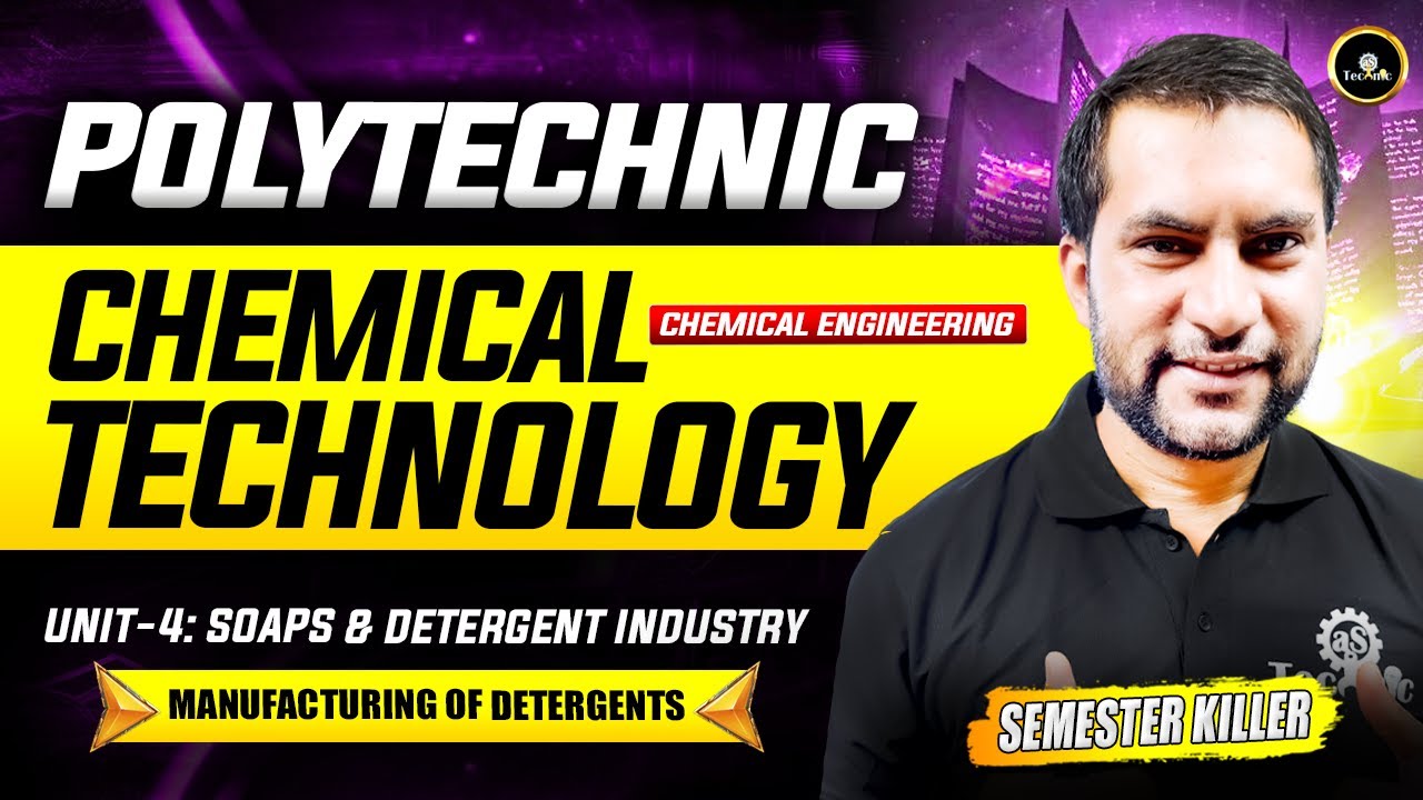 Soap & Detergent Industry | Manufacturing of Detergent | BTEUP Chemical Engg. | #astechnic