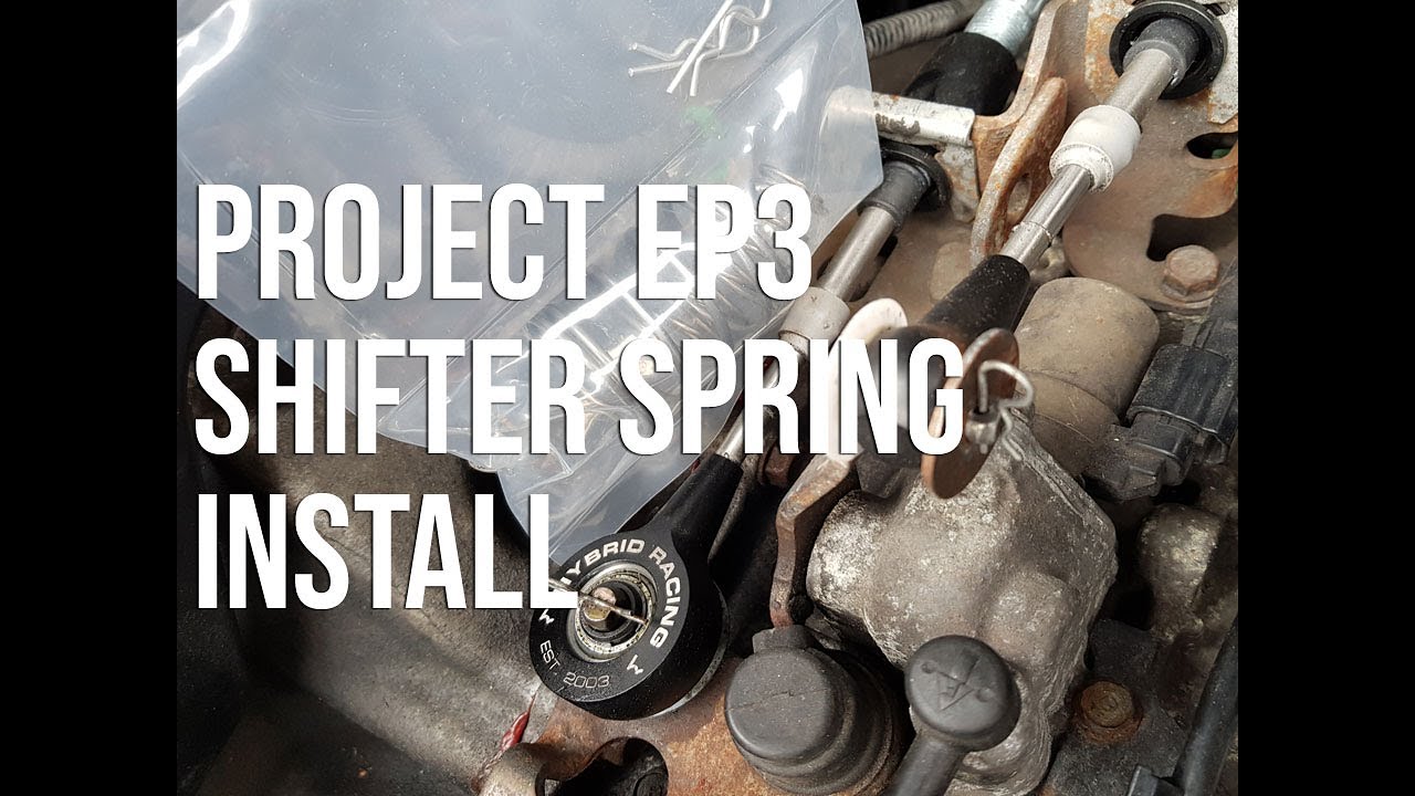 How to install Hybrid Racing shifter springs into a Civic Type R K series gearbox