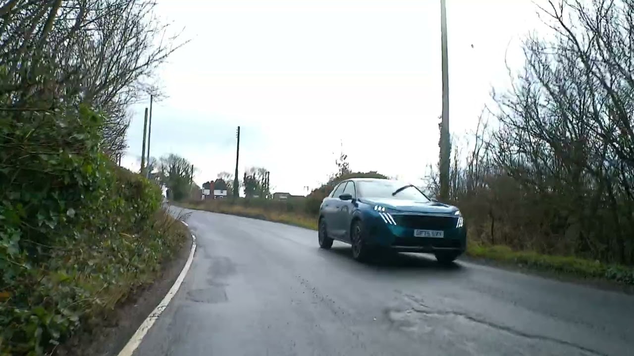 Cycling through Bemersley Green, 12.30pm, January 2026