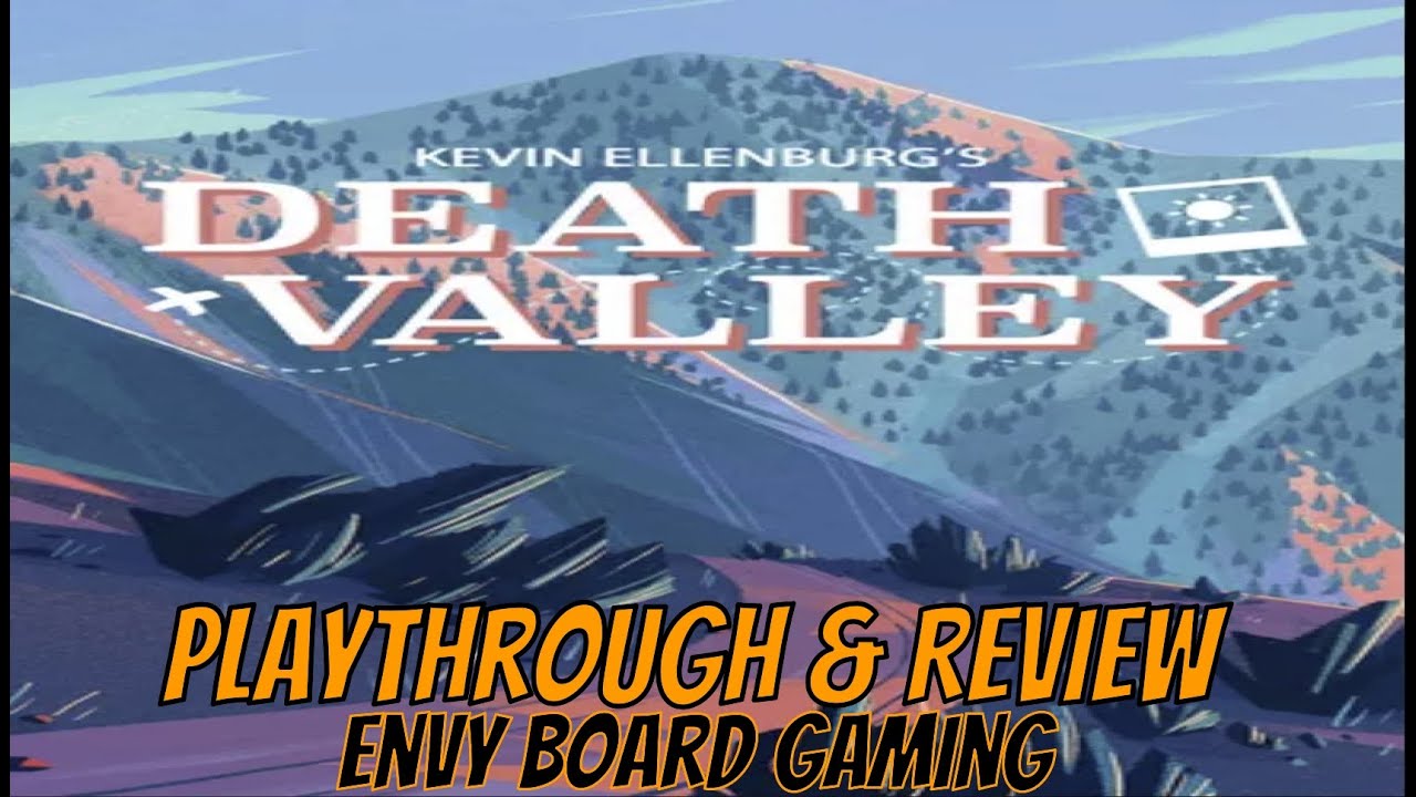 Death Valley Board Game Playthrough & Review