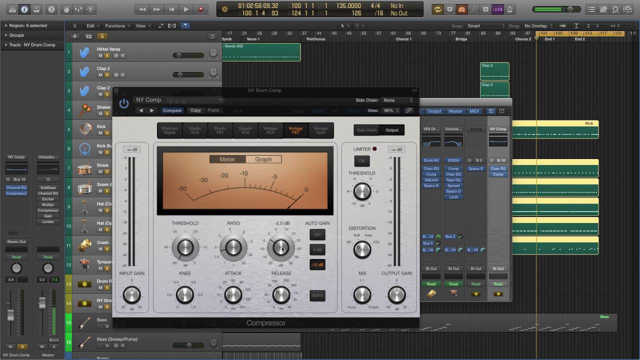 Parallel (New York) Drum Compression