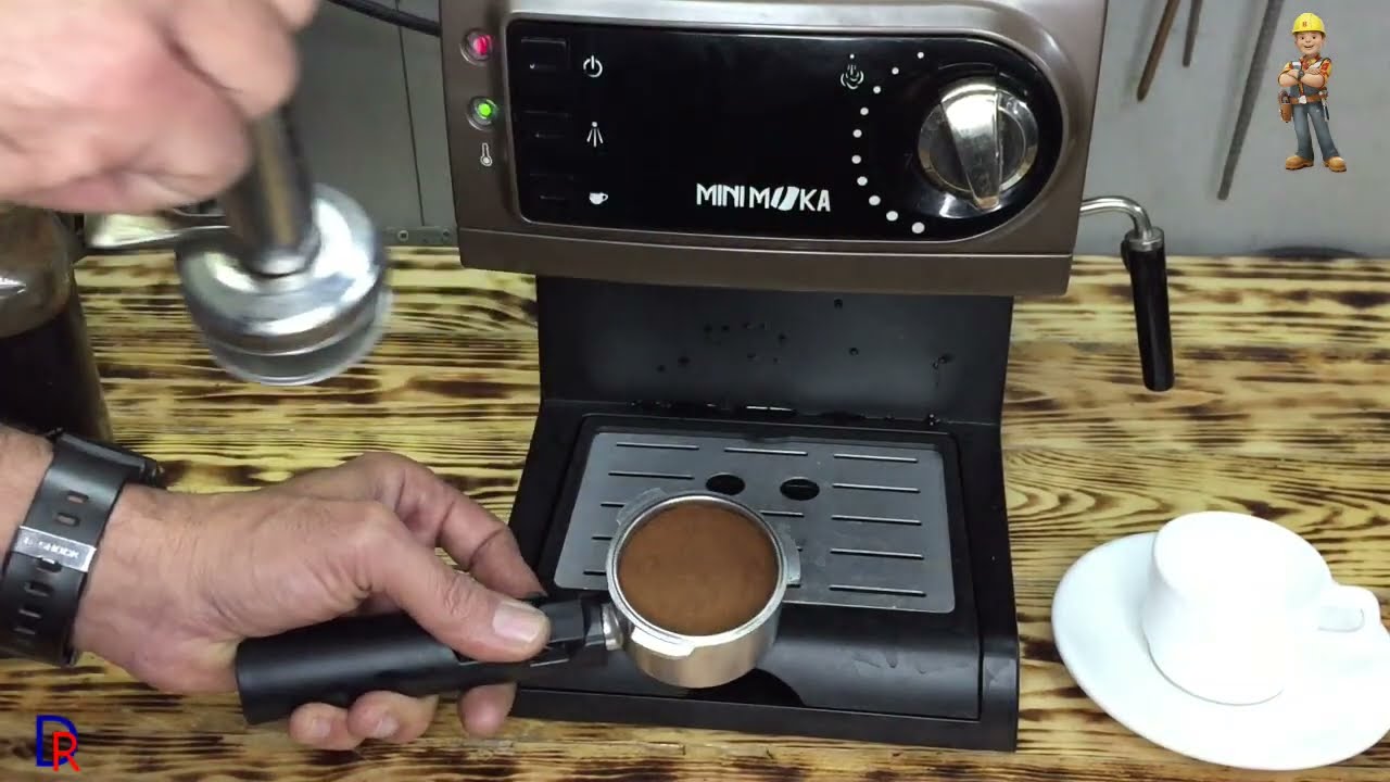 Clean And Maintain Minimoka  CM-1622  Espresso Coffee Machine#dipani_rassek