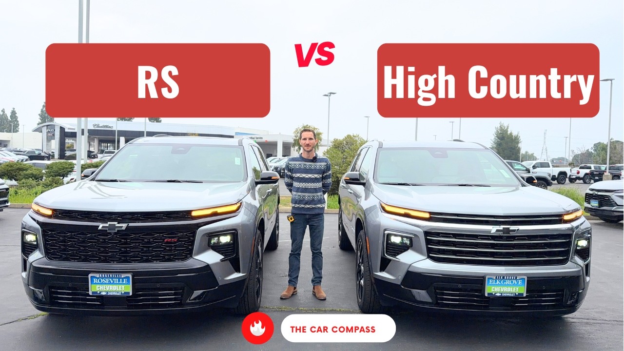 2026 Chevy Traverse High Country vs RS: Key Differences Explained