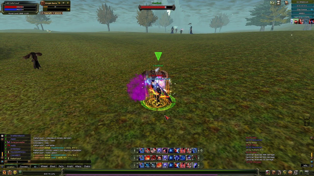 Knight Online Farm Dc Premium+Peri Slot Getirileri
