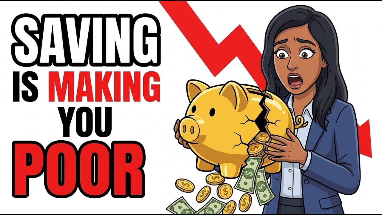 Why Saving Money Is Keeping You Poor (Economics Explained)
