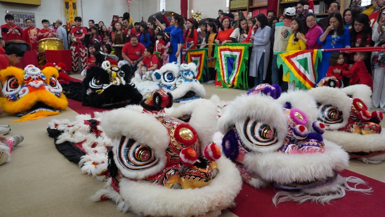 GĐPT Phổ Hiền Lion Dance at Phổ Hiền  Temple 2025