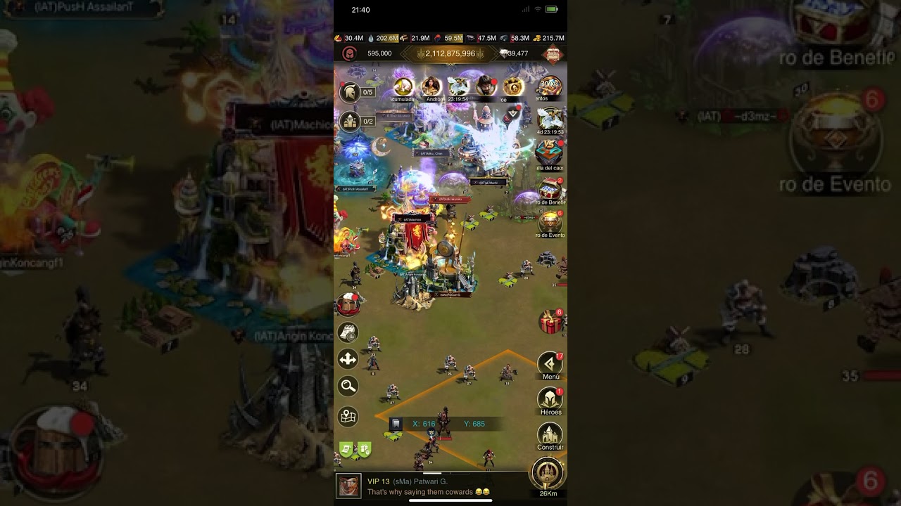 Rise of Castles KE 76 VS 248🍻