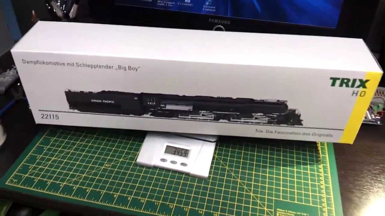 TRIX 22115 BIG BOY Unboxing