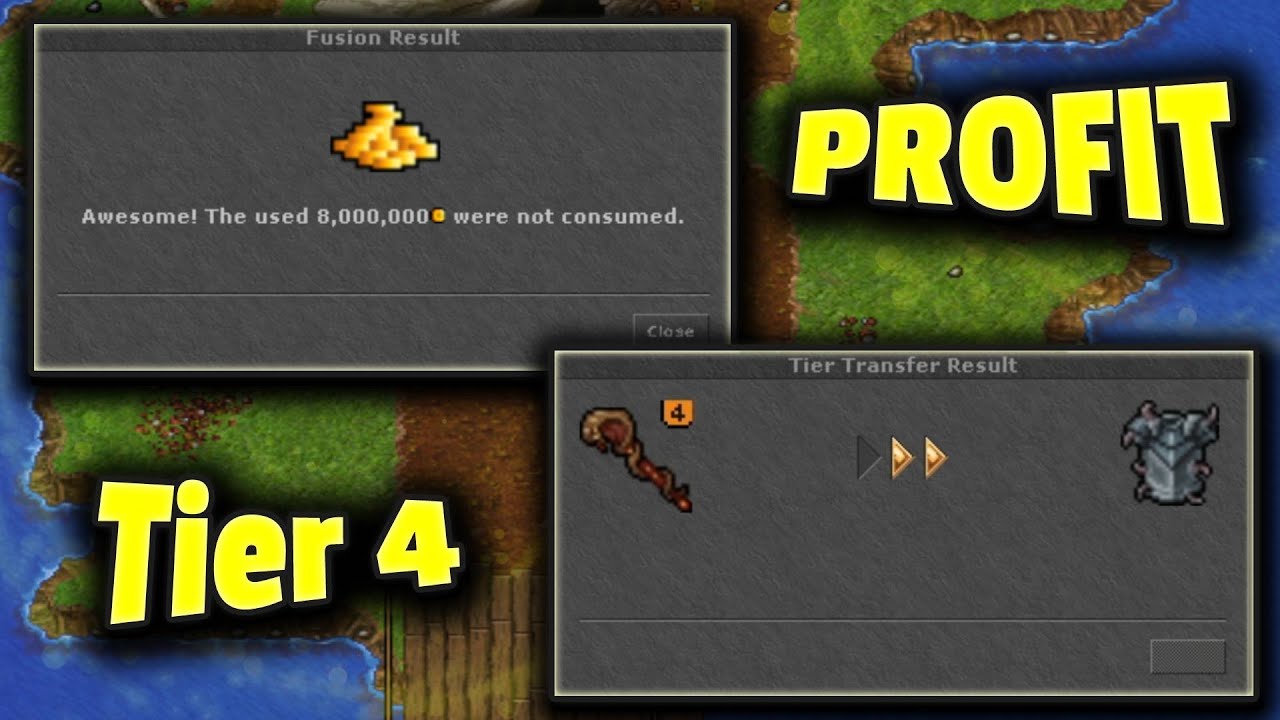 Tibia - Saved 10k tc on tier 4 item AGAIN! Nie przepłacaj, zr&oacute;b to sam!