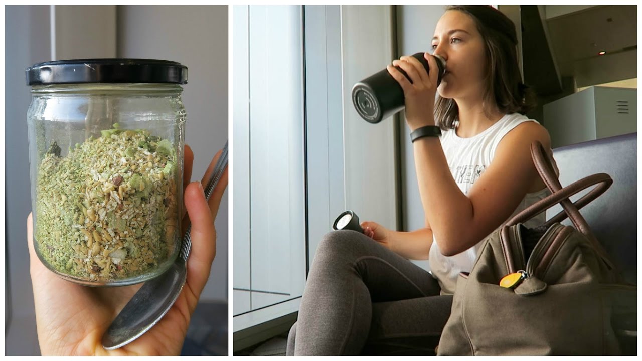 What I Ate in a Day While Traveling + My Airport Hacks