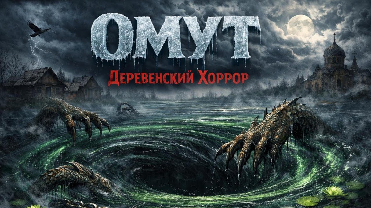 ОМУТ | Деревенский Хоррор про Русалку 2026 | Страшная Аудиокнига | Славянская Мистика