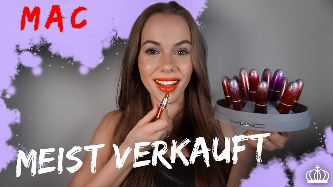 new mac lipstick lookbook 2021| DEUTSCH 💄
