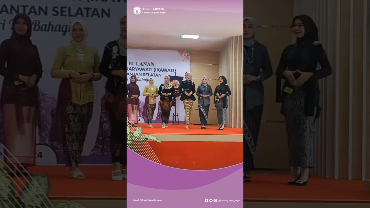 Lomba Fashion Show Parade hari kartini