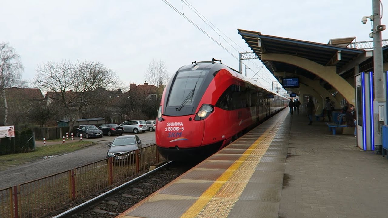 Warszawa - Przejazd pociągiem SKM 19WE 304+303 - S1 W-wa Ursus-Niedźwiadek - W-wa Ochota