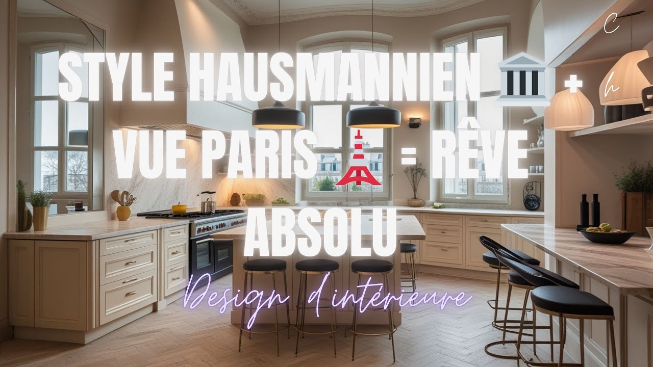 ✨ Appartements Hausmanniens Modernes | Vue Imprenable sur Paris 🇫🇷🏙️