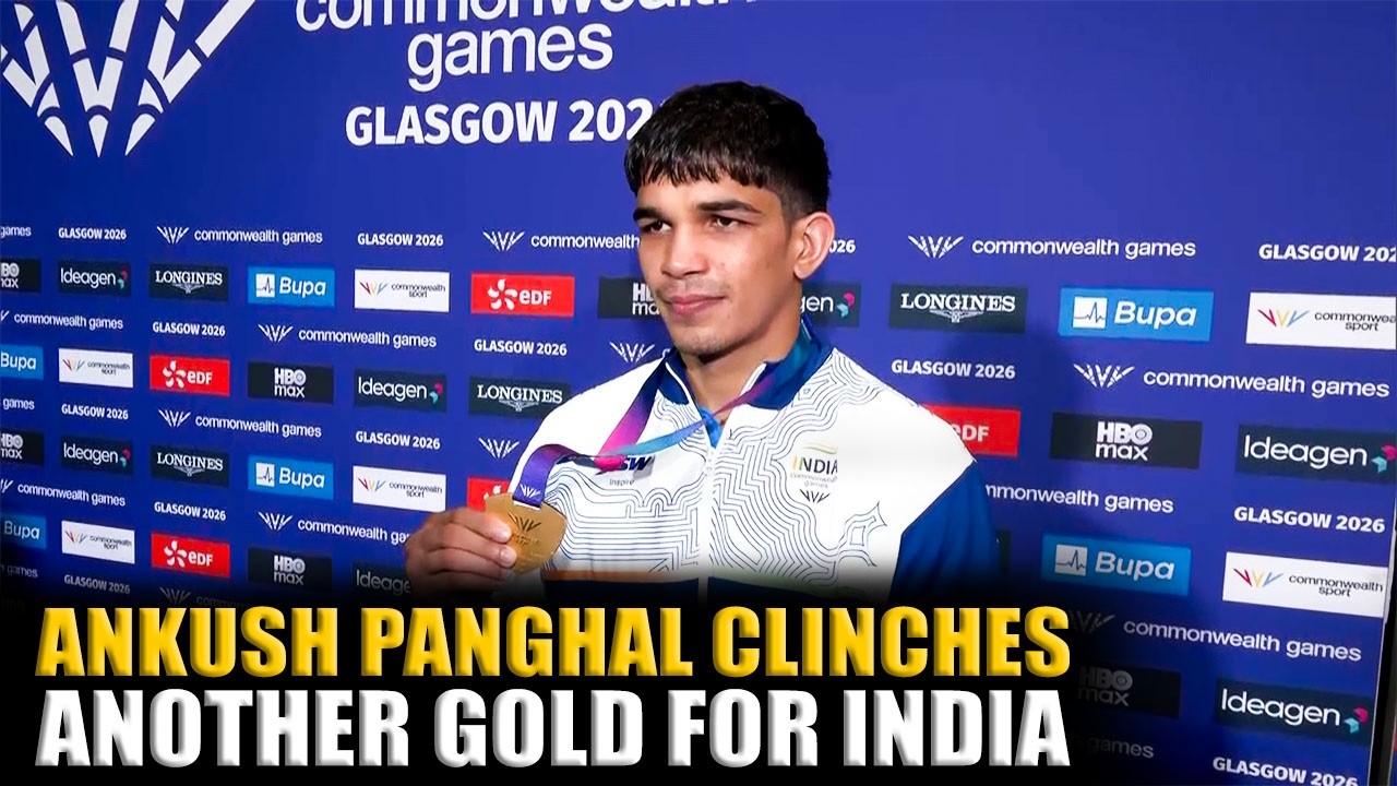 CWG 2026: Ankush Panghal clinches Gold Medal in 80kg Boxing in Glasgow