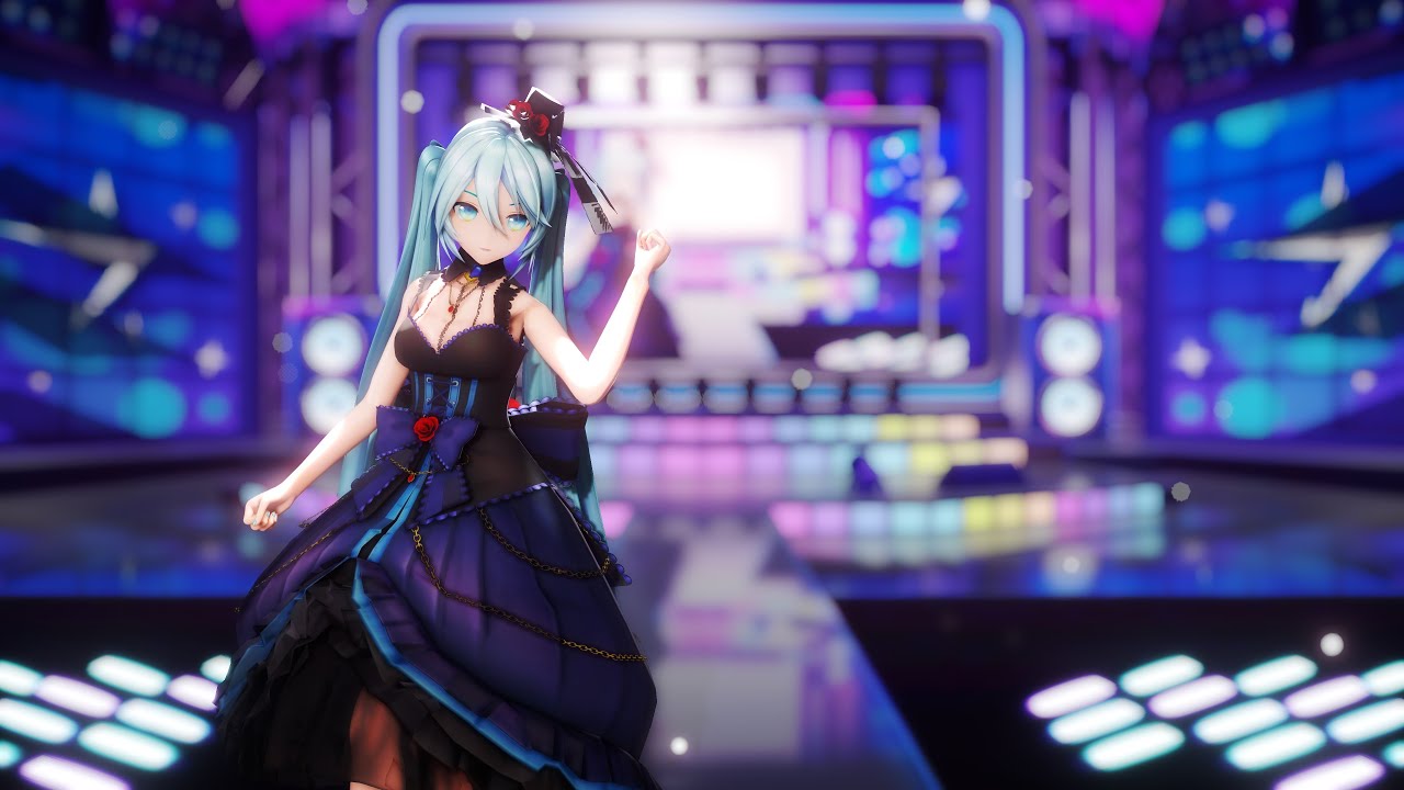 【MMD】ファンサ【YYB式改変初音ミク】