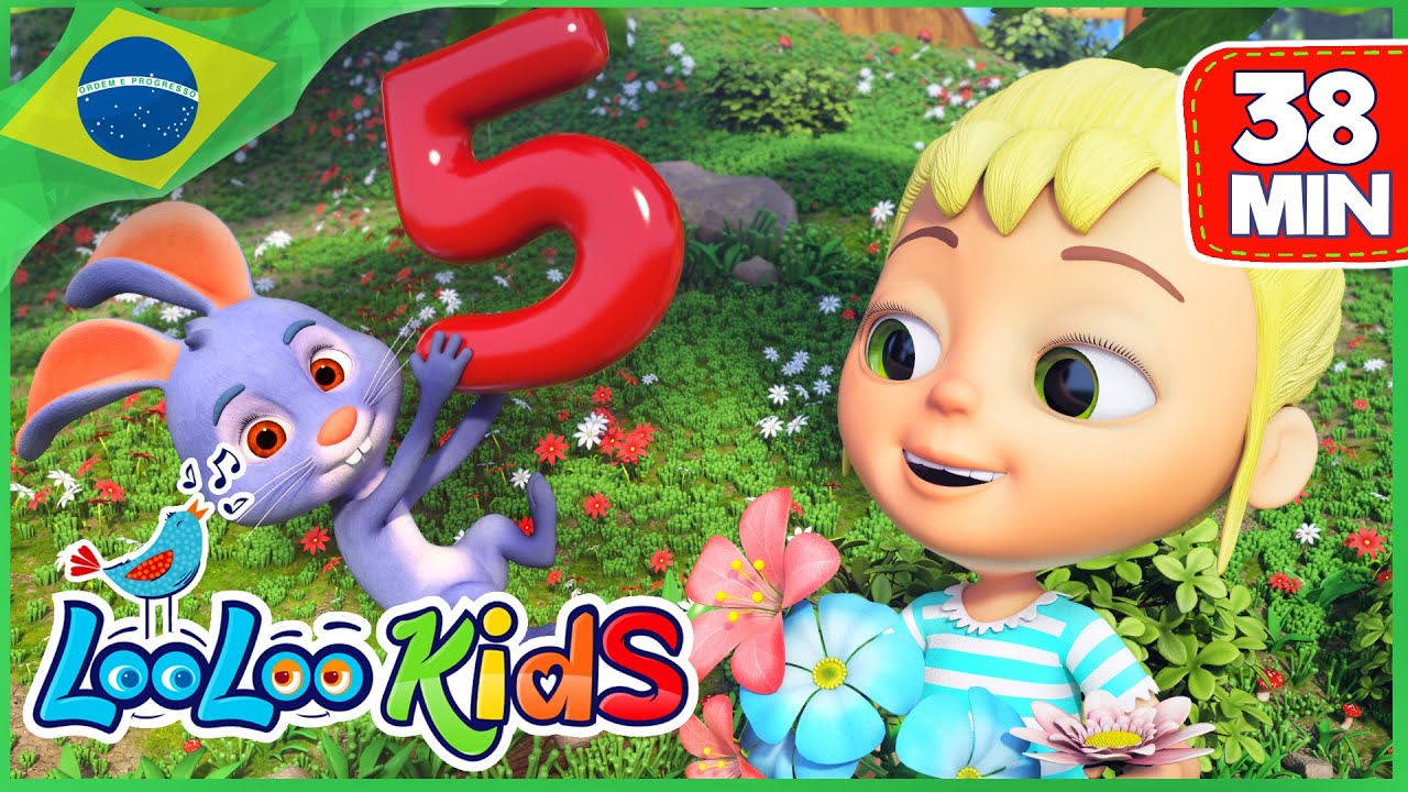 Musica dos Numeros - Música Infantil | LooLoo Kids Português